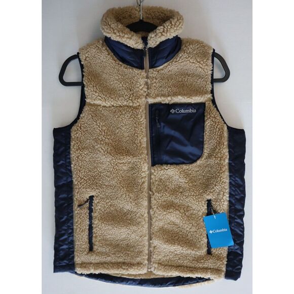 Columbia 1922632214 Women's Sz M Beige Archer Ridge II Sleeveless Vest - Picture 10 of 12